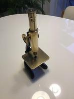 Antieken koperen E.Leitz Wetzlar microscoop, Antiek en Kunst, Ophalen of Verzenden, Overige materialen