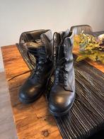 Gerba Zwarte Leren S2 Boots Maat 47  stalen neus., Zwart, Boots, Nieuw, Gebra