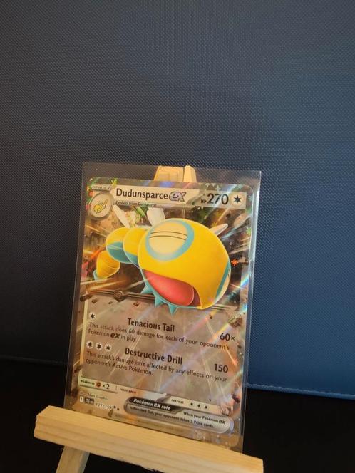 Dudunsparce EX 121/159 JTG, Hobby en Vrije tijd, Verzamelkaartspellen | Pokémon, Zo goed als nieuw, Losse kaart, Ophalen of Verzenden