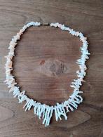 Vintage roze koraal ketting, Ophalen of Verzenden, Zo goed als nieuw, Roze