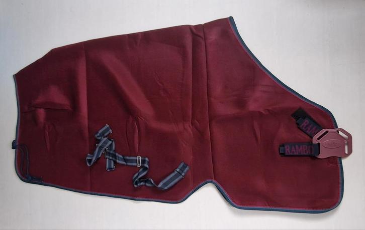 Horseware zweetdeken Rambo Airmax Cooler burgundy 130/183, Dieren en Toebehoren, Paarden en Pony's | Dekens en Dekjes, Zo goed als nieuw