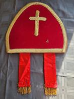 Sinterklaas, mijter, broekrok,stola, boek, handschoenen,, Ophalen of Verzenden, Gebruikt