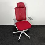 [Showroommodel] Bureaustoel Verona - Rood, Ophalen, Zo goed als nieuw, Bureaustoel, Rood