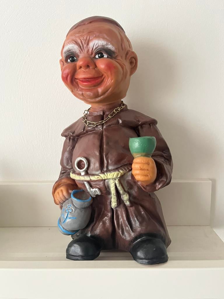 Vintage Heico 'Friar Monk' wiebelhoofd (bobblehead) 60s/70s, Verzamelen, ?, Zo goed als nieuw, ?, ?