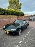 Mazda MX-5 1.6 I 2003 Groen | 136xxx km, Achterwielaandrijving, Zwart, 4 cilinders, Cabriolet