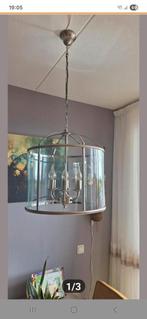 Prachtige Hanglamp met Glas, Ophalen, Zo goed als nieuw, Glas, Minder dan 50 cm