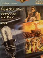 West Side Story Fiddler on the roof & Hair Musical Dvds ZG!!, Cd's en Dvd's, 1960 tot 1980, Drama, Ophalen of Verzenden, Zo goed als nieuw