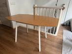 Ikea PS 2012 klaptafel hout & wit, Huis en Inrichting, Tafels | Eettafels, Ophalen, Gebruikt, 100 tot 150 cm, 50 tot 100 cm