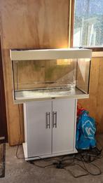 Aquarium + Standaard (H 123cm x B 81cm x D 36cm), Dieren en Toebehoren, Vissen | Aquaria en Toebehoren, Ophalen, Gebruikt, Leeg aquarium