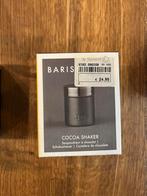 Baristo & Co cacaopoeder strooier zilver, Ophalen of Verzenden, Nieuw