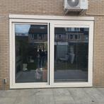 Aluminium schuifpui 2 delen 327 x 266 met hor, Doe-het-zelf en Verbouw, Gebruikt, Ophalen, Schuifpui, Aluminium