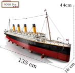 lego titanic met verlichting en vitrine, Hobby en Vrije tijd, Modelbouw | Boten en Schepen, Ophalen, Zo goed als nieuw, Overige merken