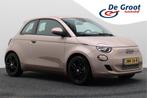 Fiat 500 Icon 42 kWh Climate, Cruise, Apple Carplay, DAB, El, Auto's, Fiat, Stof, Gebruikt, Zwart, Overige kleuren