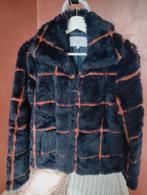 Costes - Winterjas donkerblauw faux fur teddy - mt xs, Costes, Maat 34 (XS) of kleiner, Gedragen, Verzenden