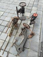 Kolomboren, staartbankschroef en pers, Antiek en Kunst, Antiek | Gereedschap en Instrumenten, Ophalen