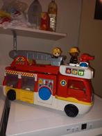 Partij Fisher Price Brandweer Camper, Auto+Caravan Piano div, Ophalen of Verzenden, Zo goed als nieuw, 6 maanden tot 2 jaar