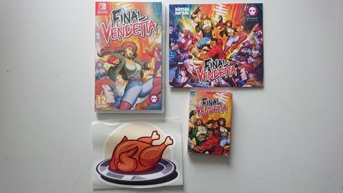 Nintendo Switch Final Vendetta Collector's Edition, Spelcomputers en Games, Games | Nintendo Switch, Zo goed als nieuw, Vechten