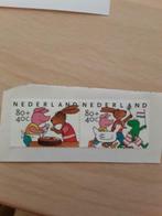 Kinderzegels Max Velthuis kikker, gans, varken, haas, Postzegels en Munten, Postzegels | Nederland, Verzenden, Postfris