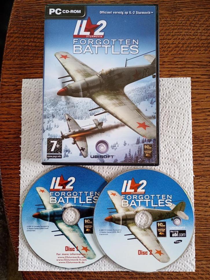 Game Forgotten Battles WO II Luchtgevechten.€ 9,95 incl.verz, Spelcomputers en Games, Games | Pc, Zo goed als nieuw, Racen en Vliegen