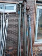 4 Schroefstempels te koop, Doe-het-zelf en Verbouw, Ophalen, Gebruikt, Overige typen, 2 tot 5 meter