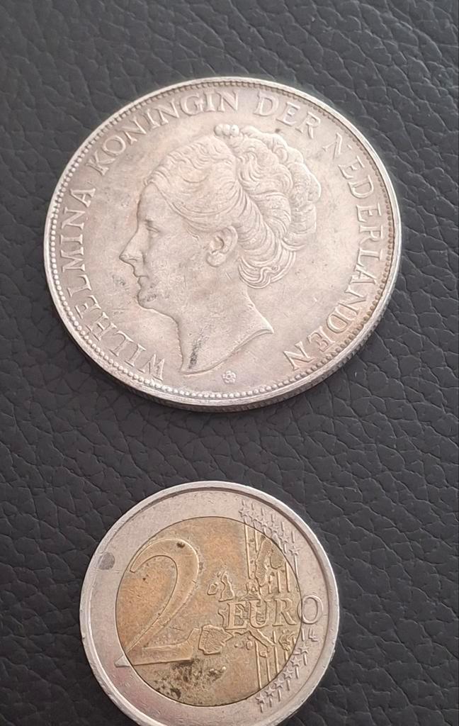 1943 knaak of 2.50 gulden, Postzegels en Munten, Munten | Nederland, 50 gulden, Koningin Beatrix, Ophalen of Verzenden
