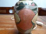 Vintage emaille op koper lamp, Antiek en Kunst, Ophalen of Verzenden
