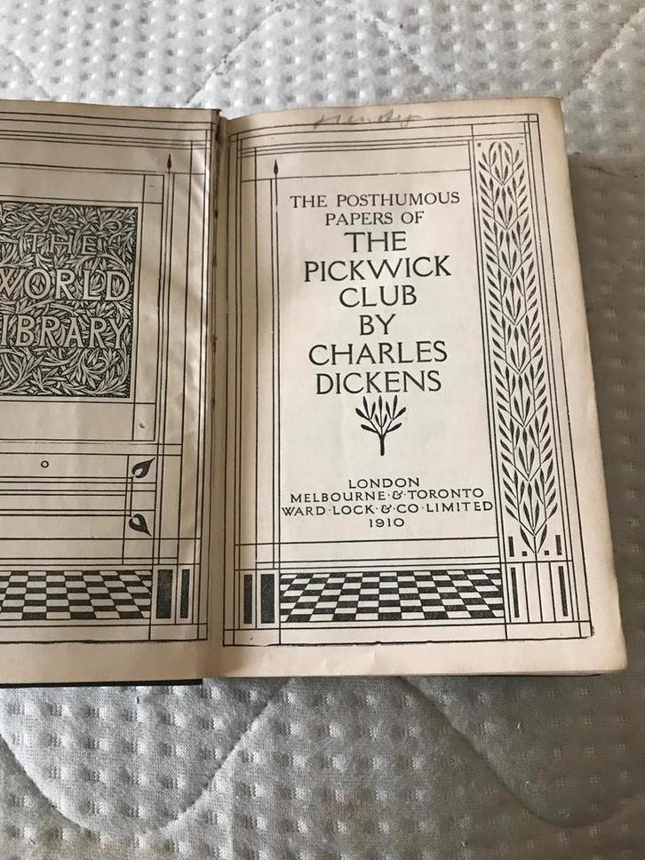 The Pickwick Papers - Charles Dickens, Antiek en Kunst, Antiek | Boeken en Bijbels, Ophalen of Verzenden