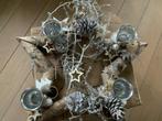 Super leuke ster van berkenhout met glazen lichtjes, Verzenden, Zo goed als nieuw