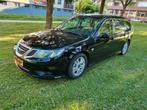 Saab 9-3 2.0 Turbo Estate AUT 2008 Zwart, Auto's, 1998 cc, Beige, 4 cilinders, Zwart