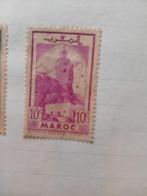 Oude Postzegel Marokko, Ophalen of Verzenden, Marokko, Gestempeld