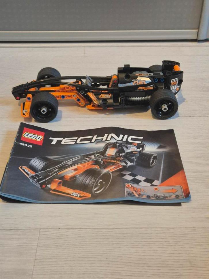 LEGO Technic 42026 Raceauto - Compleet met boekjes!, Kinderen en Baby's, Speelgoed | Duplo en Lego, Gebruikt, Lego, Complete set