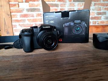 Panasonic DMC-G70KA in nieuwstaat (16MP, wifi, touchscreen) beschikbaar voor biedingen