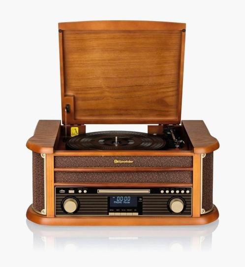 Roadstar HIF-1993D+BT Platenspeler DAB+ Bluetooth, Audio, Tv en Foto, Platenspelers, Zo goed als nieuw, Platenspeler, Overige merken