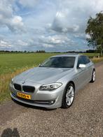 BMW 5-Serie 3.0 I 523 AUT 2011 260PK zilvergrijs, Achterwielaandrijving, Zwart, 2000 kg, 2996 cc