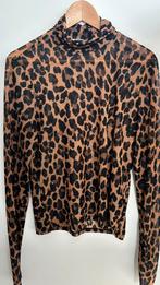 Leopard panter mesh top van Vanilia mt 38, Kleding | Dames, Tops, Ophalen of Verzenden, Zo goed als nieuw, Zwart