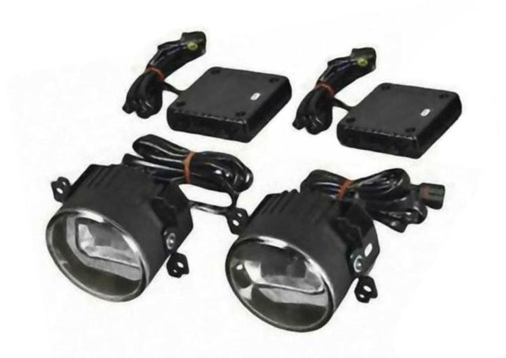 Mistlamp/breedstraler in LED met DRL model Fogstar Valeo., Auto-onderdelen, Klein materiaal, Ford, Opel, Peugeot, Renault, Suzuki
