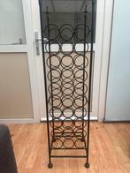 Metalen wijnrek, Ophalen, Gebruikt, 25 flessen of meer, Metaal
