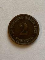 2 Pfennig 1875 J, Duitsland, Losse munt, Verzenden