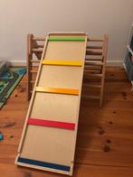 Houten glijbaan/klimrek, Kinderen en Baby's, Speelgoed | Houten speelgoed, Ophalen, Gebruikt