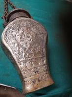 blik midden oosterse tinnen met ketting vintage, Ophalen of Verzenden