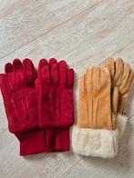 Suede handschoenen maat 8 (l/xl), Kleding | Dames, Mutsen, Sjaals en Handschoenen, Ophalen of Verzenden, Zo goed als nieuw, Maat 46/48 (XL) of groter