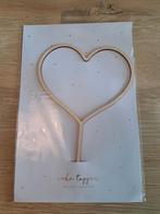 Houten taarttopper hart, Ophalen, Nieuw, Accessoires