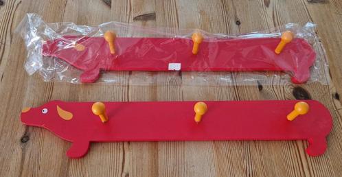 Kapstok Teckel en tandendoosjes, Kinderen en Baby's, Kinderkamer | Inrichting en Decoratie, Nieuw, Ophalen