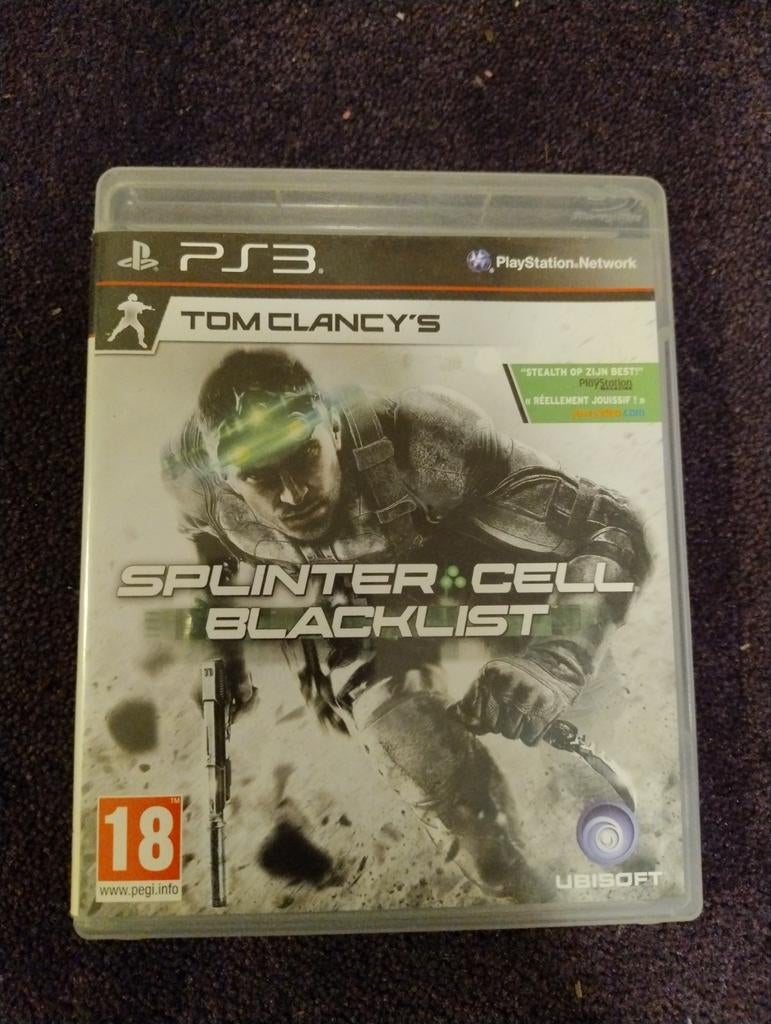 Splinter Cell Blacklist - PS3, Avontuur en Actie, Online, Gebruikt, Vanaf 18 jaar