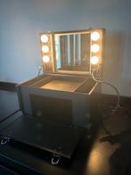 Visagie Koffer met Licht - Perfect voor Make-up!, Ophalen, Zwart, Hardcase, Zo goed als nieuw