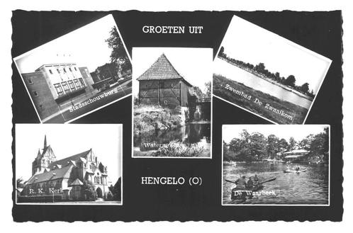 979020	Hengelo	Ov 1957	_Nette oude kaart Niet gelopen, Verzamelen, Ansichtkaarten | Nederland, Ongelopen, Overijssel, 1940 tot 1960
