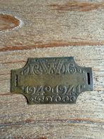 Rijwielplaatje 1940-1941, Verzamelen, Overige Verzamelen, Ophalen of Verzenden, Gebruikt