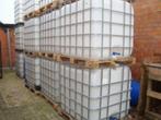 Ibc containers van 1075 L op houten pallet ( Tonnen,Vaten ), Tuin en Terras, Regentonnen, 150 liter of meer, Ophalen, Zo goed als nieuw