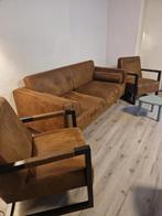 Bank met 2 fauteuils, Ophalen, Gebruikt