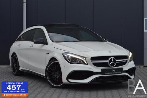 Mercedes CLA 45 AMG shooting Brake|Recaro|Pano|H/K|Carplay, Auto's, Mercedes-Benz, Bedrijf, Te koop, CLA, 4x4, ABS, Achteruitrijcamera